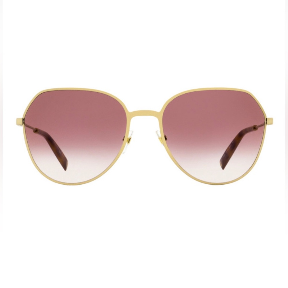Givenchy Oval Sunglasses GV7158/S Y11VT - Gold/Havana 60mm (new)
